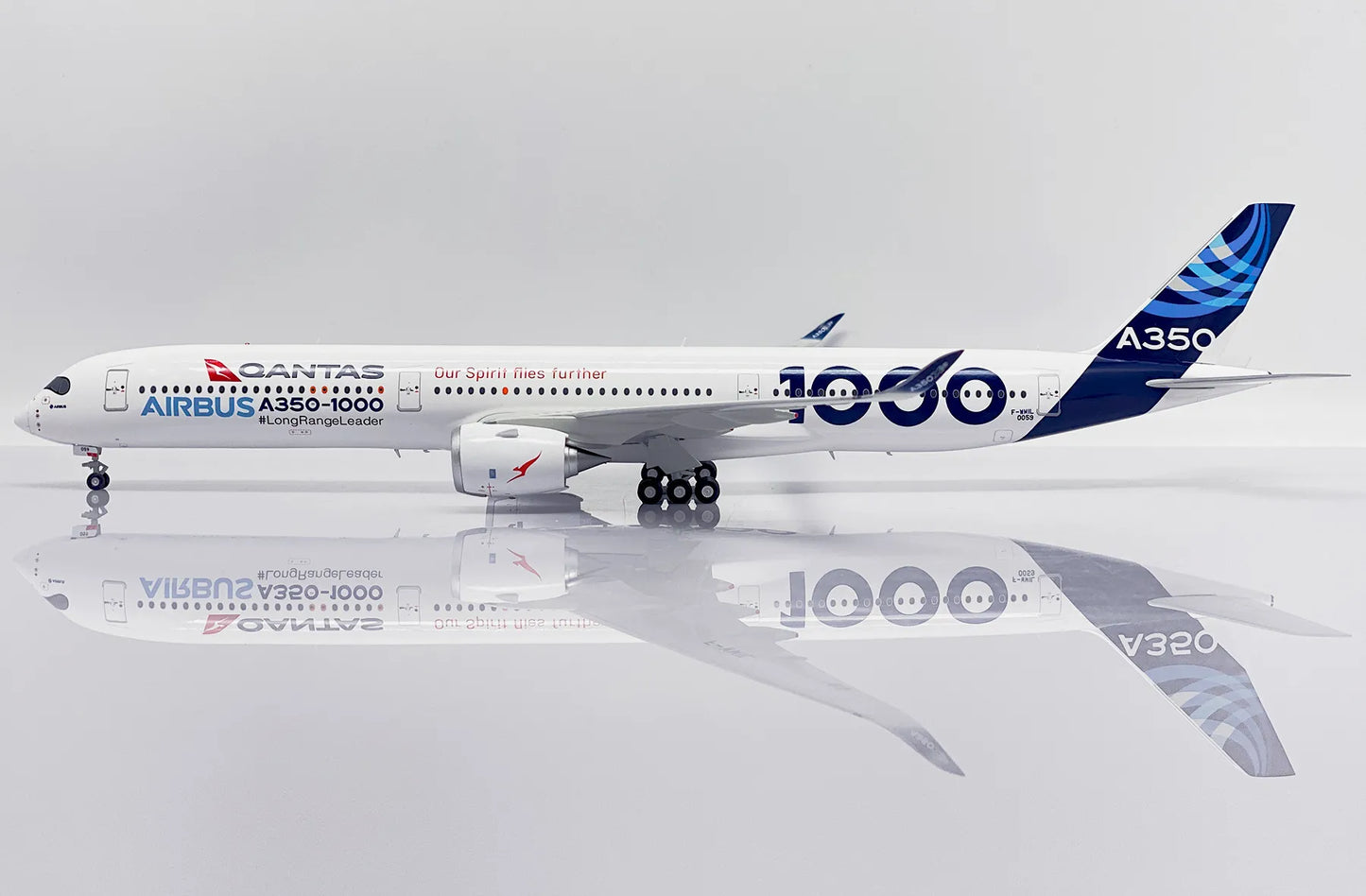 JCWINGS A350-1000 AIRBUS INDUSTRIE OUR SPIRIT FLIES FURTHER REG: F-WMIL
