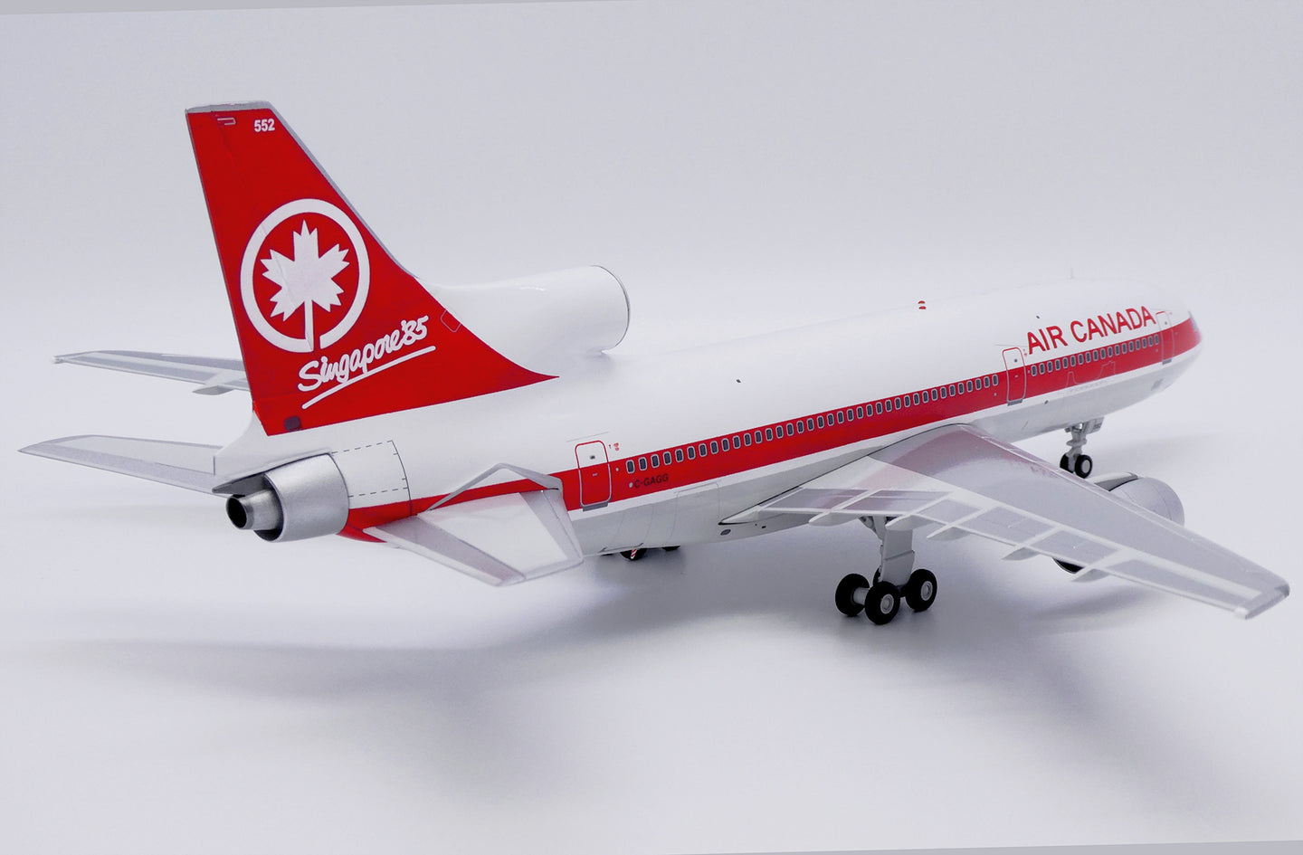 JC WINGS L-1011-500 TRISTAR AIR CANADA "SINGAPORE 85" REG: C-GAGG