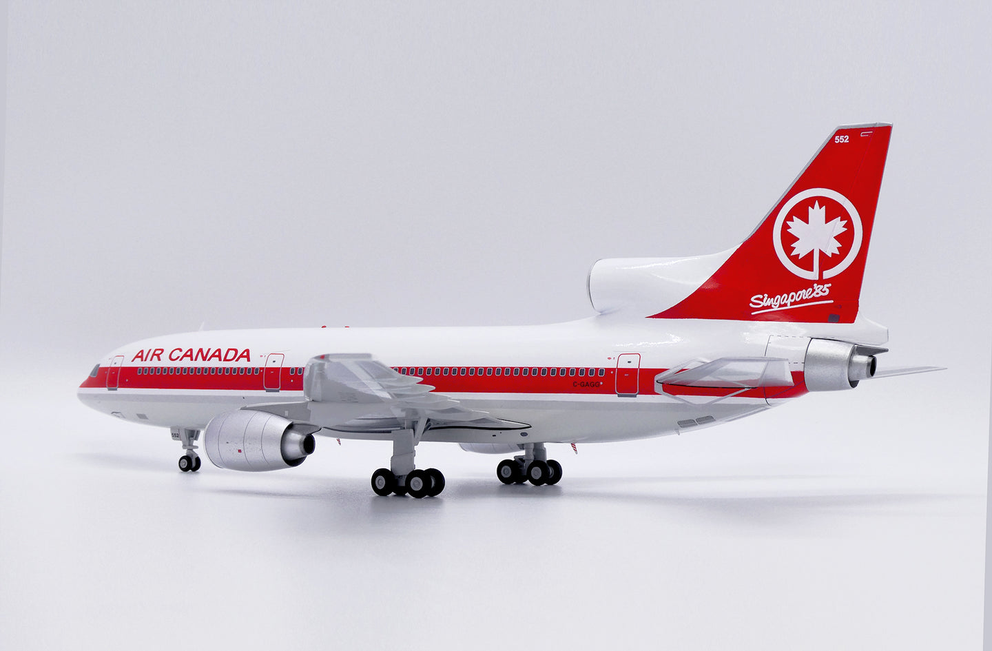 JC WINGS L-1011-500 TRISTAR AIR CANADA "SINGAPORE 85" REG: C-GAGG