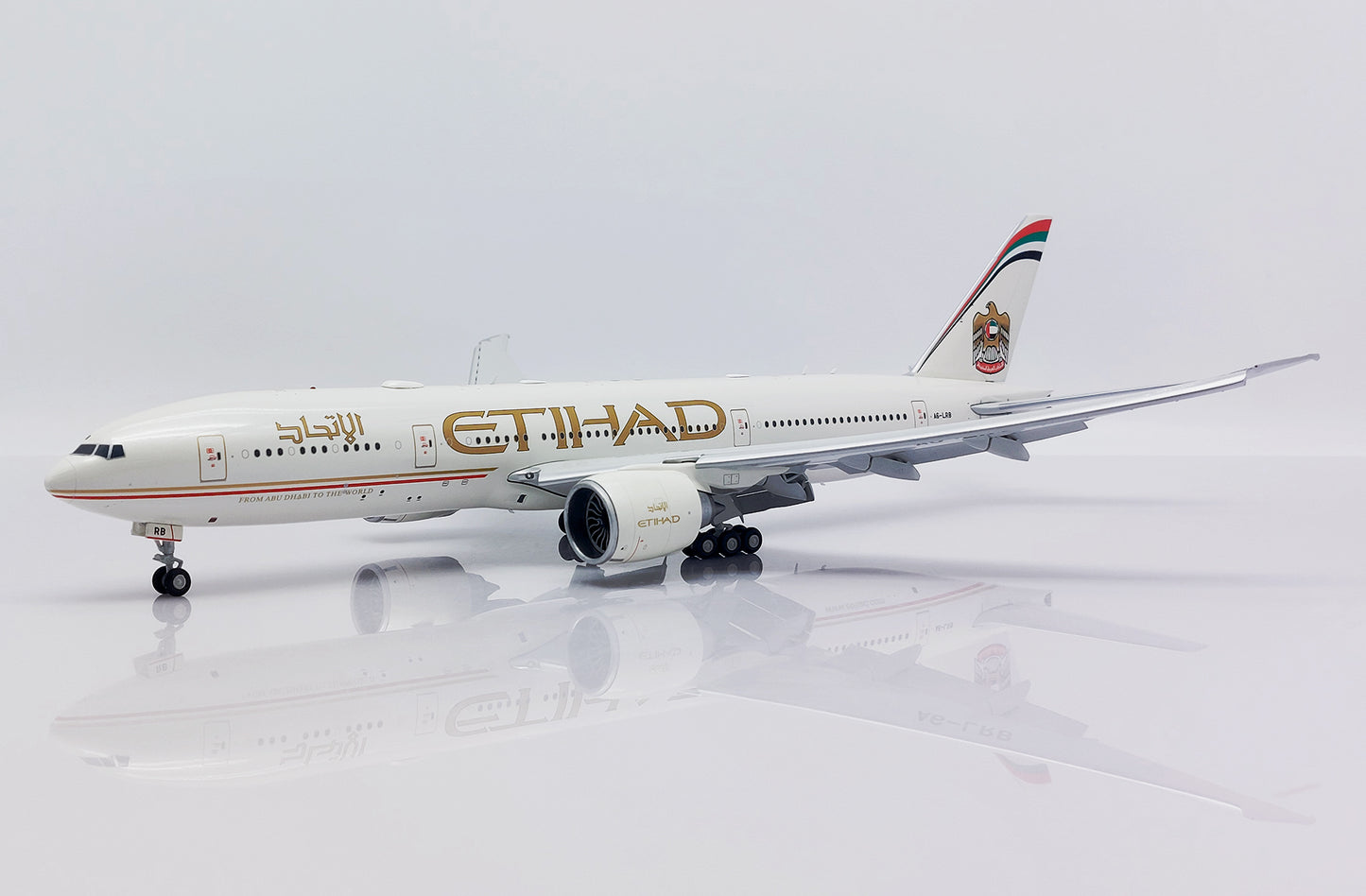 JC WINGS B777-200LR ETIHAD AIRWAYS REG: A6-LRB