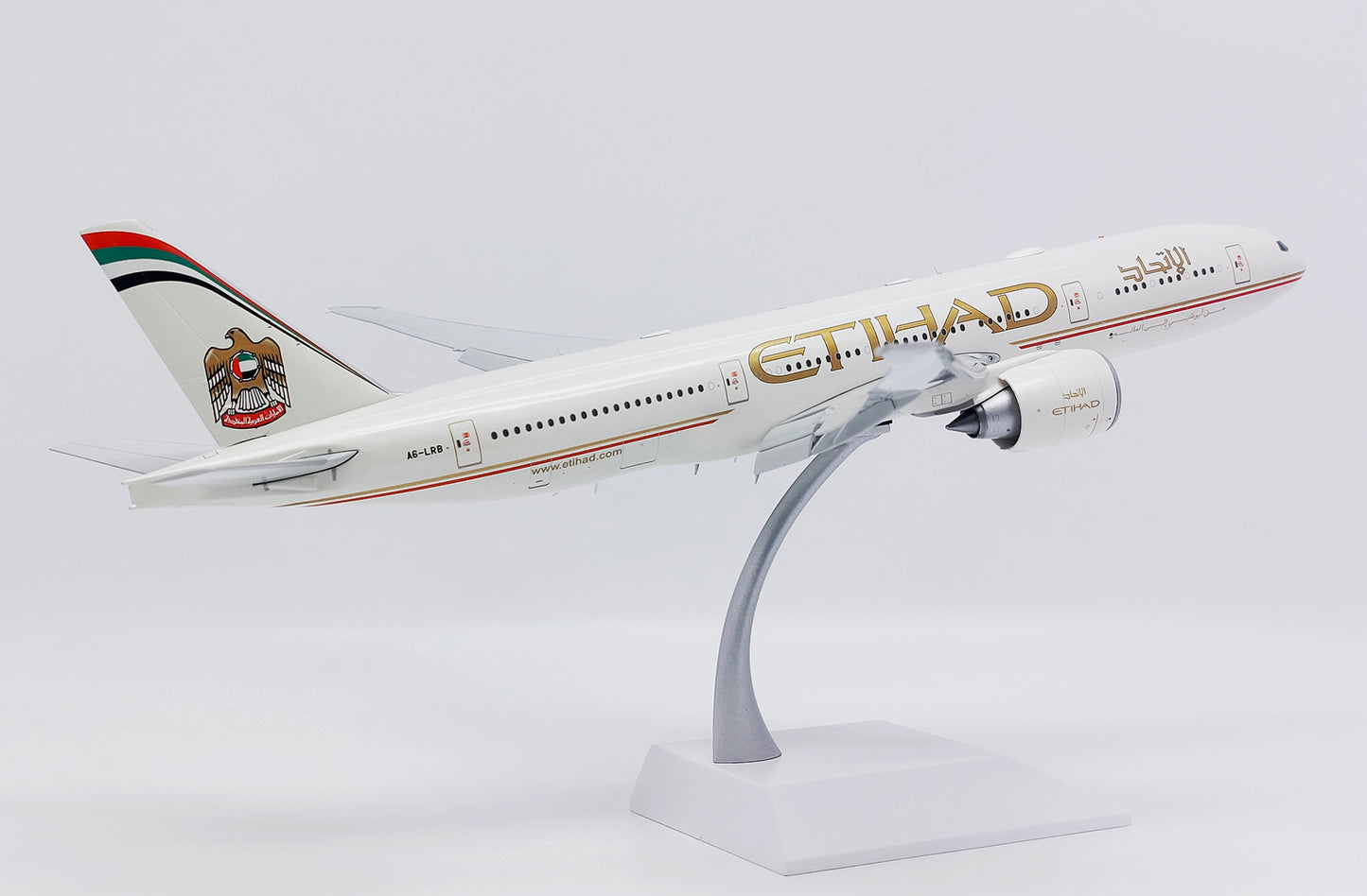 JC WINGS B777-200LR ETIHAD AIRWAYS REG: A6-LRB
