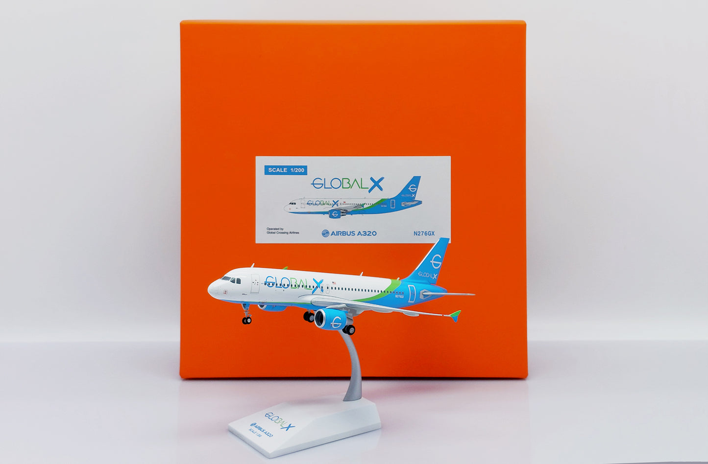 JCWINGS A320 GLOBAL X REG: N276GX