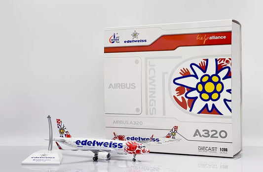 JCWINGS A320 EDELWEISS AIR REG: HB-JLT