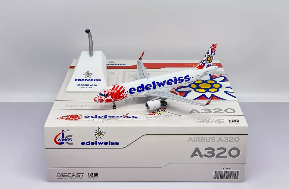 JCWINGS A320 EDELWEISS AIR REG: HB-JLT