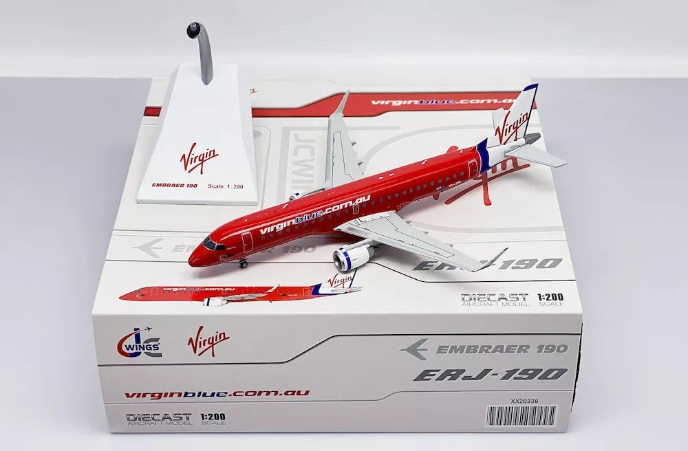 JCWINGS EMBRAER 190 VIRGIN BLUE AIRLINES REG: VH-ZPI