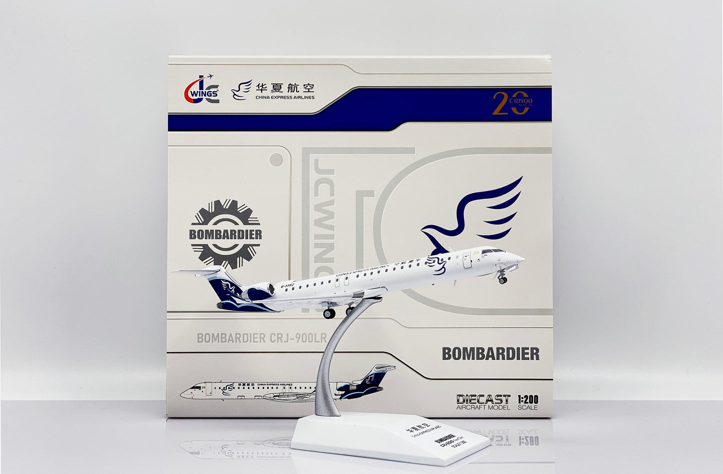 JC WINGS CRJ-900LR CHINA EXPRESS AIRLINES LIMITED 44PCS REG: B-3382