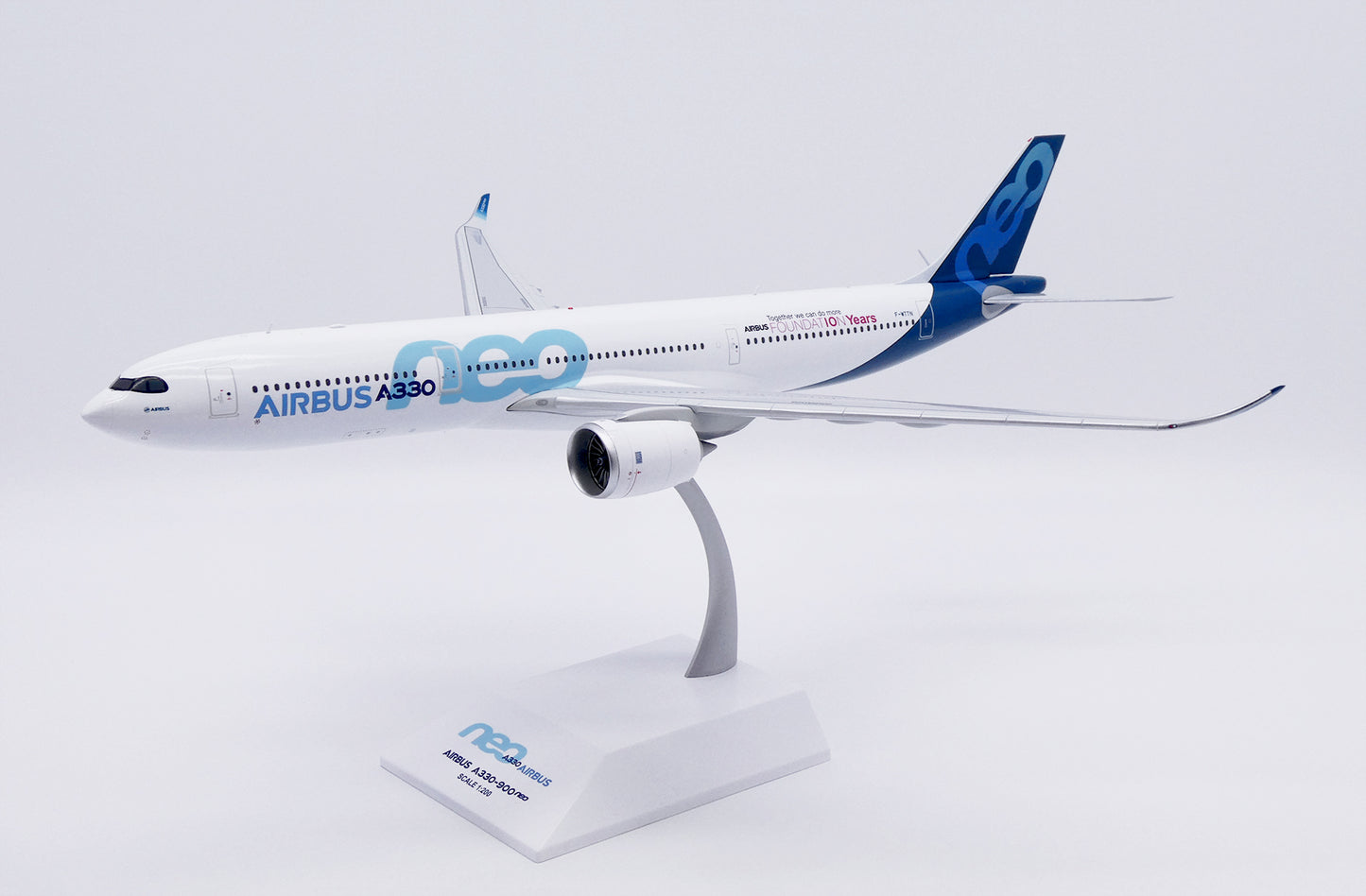 JC WINGS A330-900NEO AIRBUS HOUSE COLOUR "FOUNDAT10N YEARS" REG: F-WTTN