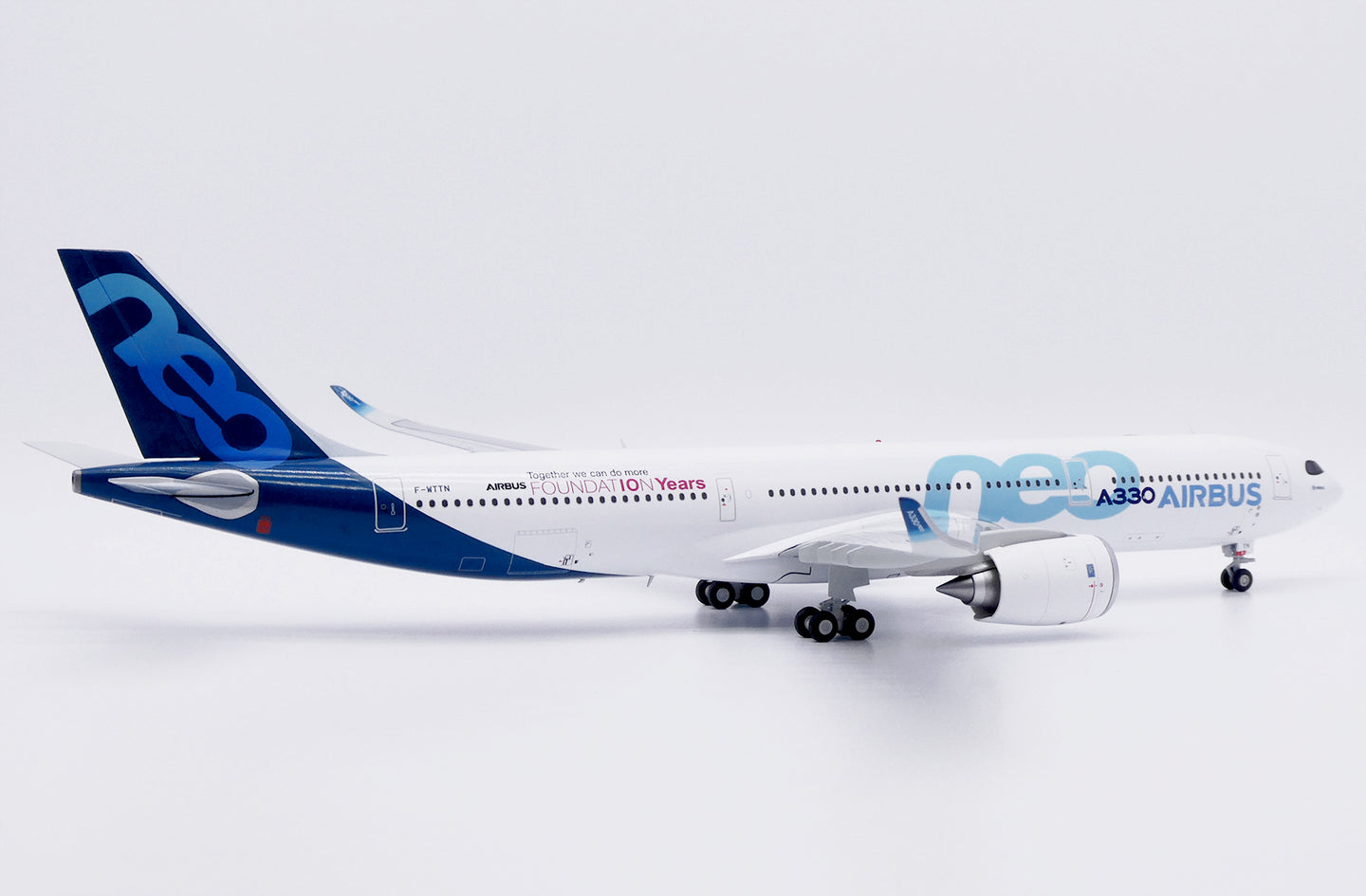 JC WINGS A330-900NEO AIRBUS HOUSE COLOUR "FOUNDAT10N YEARS" REG: F-WTTN