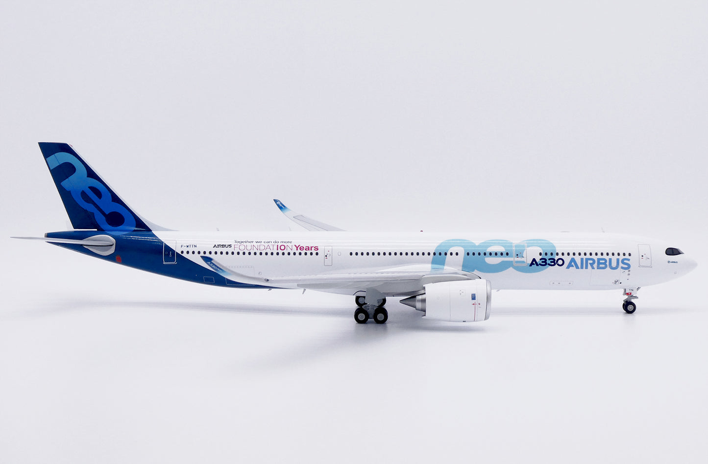 JC WINGS A330-900NEO AIRBUS HOUSE COLOUR "FOUNDAT10N YEARS" REG: F-WTTN