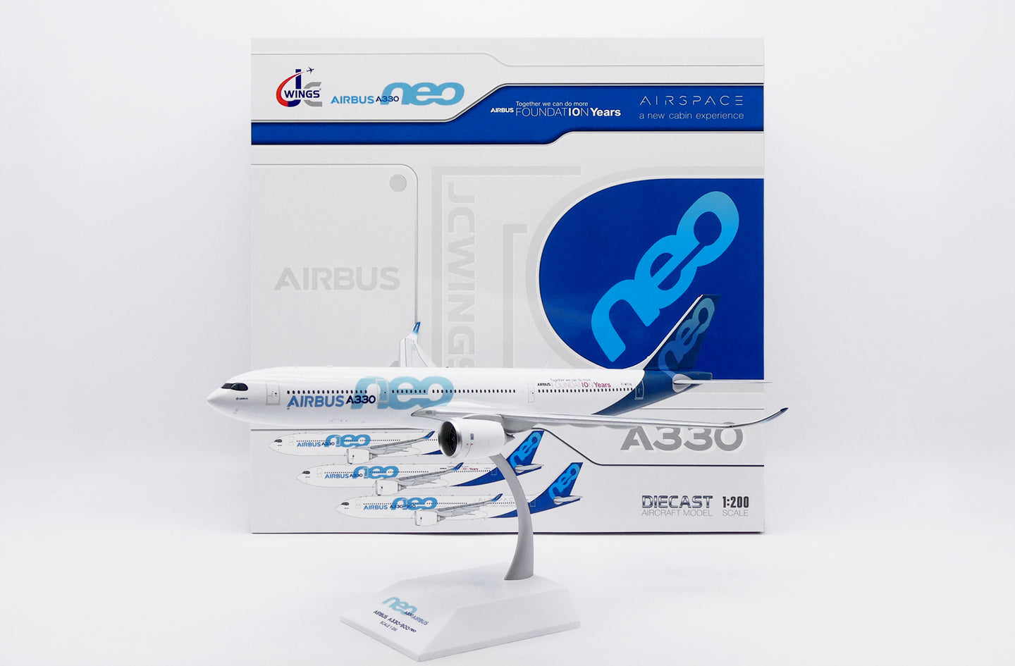 JC WINGS A330-900NEO AIRBUS HOUSE COLOUR "FOUNDAT10N YEARS" REG: F-WTTN