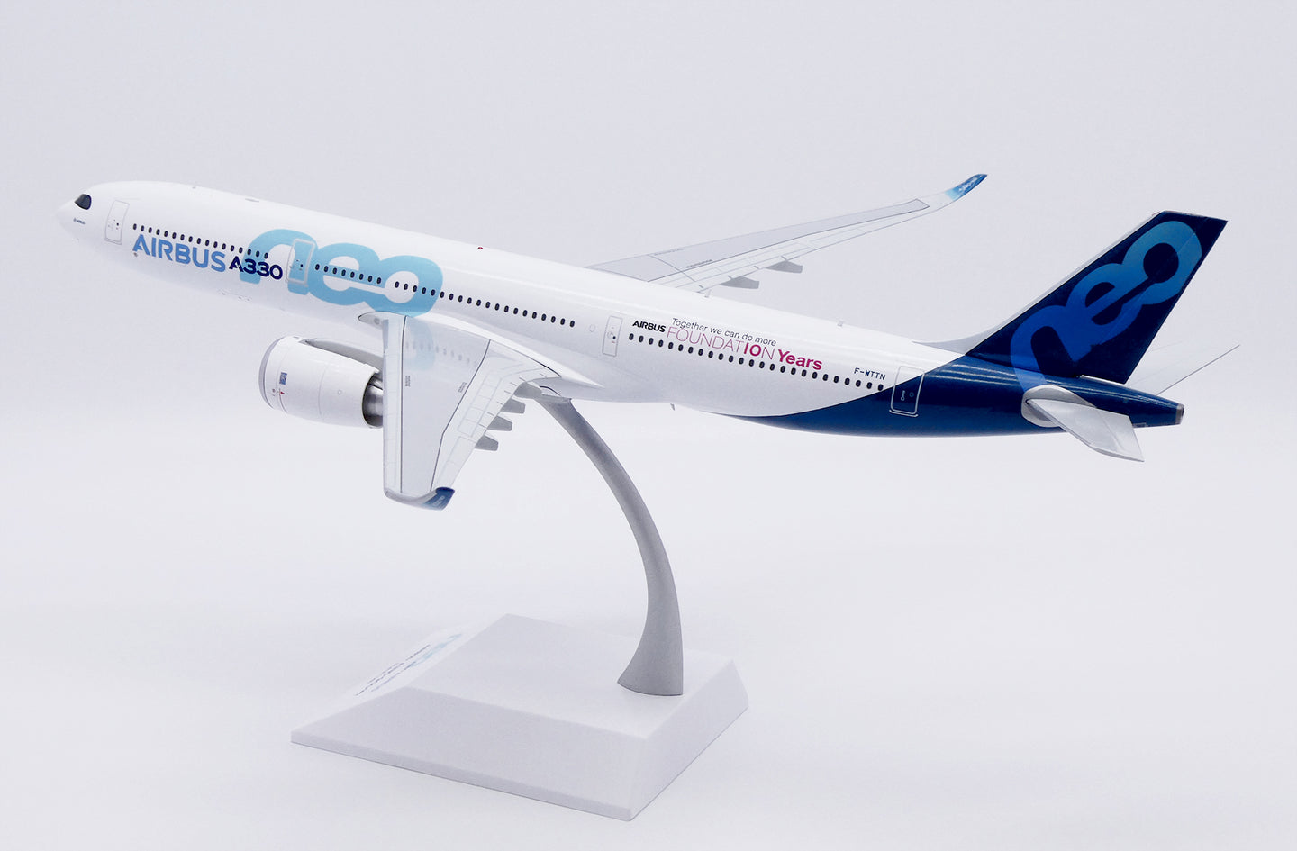JC WINGS A330-900NEO AIRBUS HOUSE COLOUR "FOUNDAT10N YEARS" REG: F-WTTN