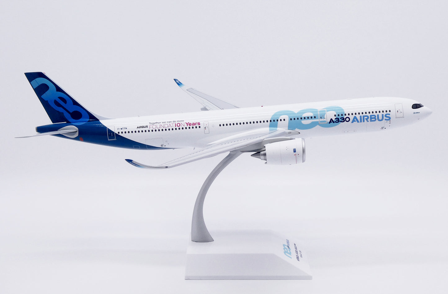 JC WINGS A330-900NEO AIRBUS HOUSE COLOUR "FOUNDAT10N YEARS" REG: F-WTTN