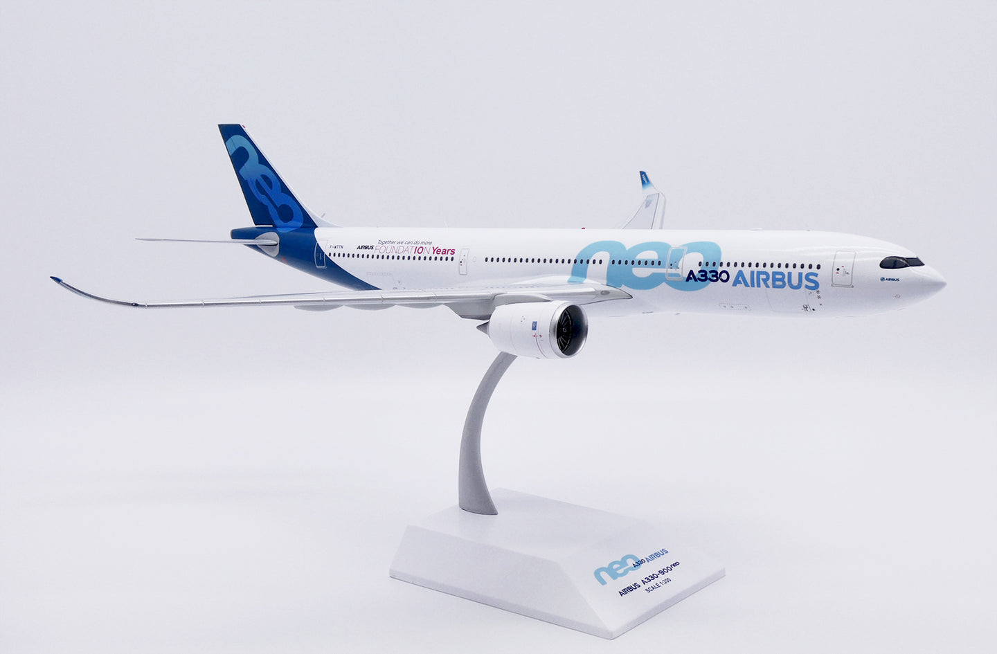 JC WINGS A330-900NEO AIRBUS HOUSE COLOUR "FOUNDAT10N YEARS" REG: F-WTTN