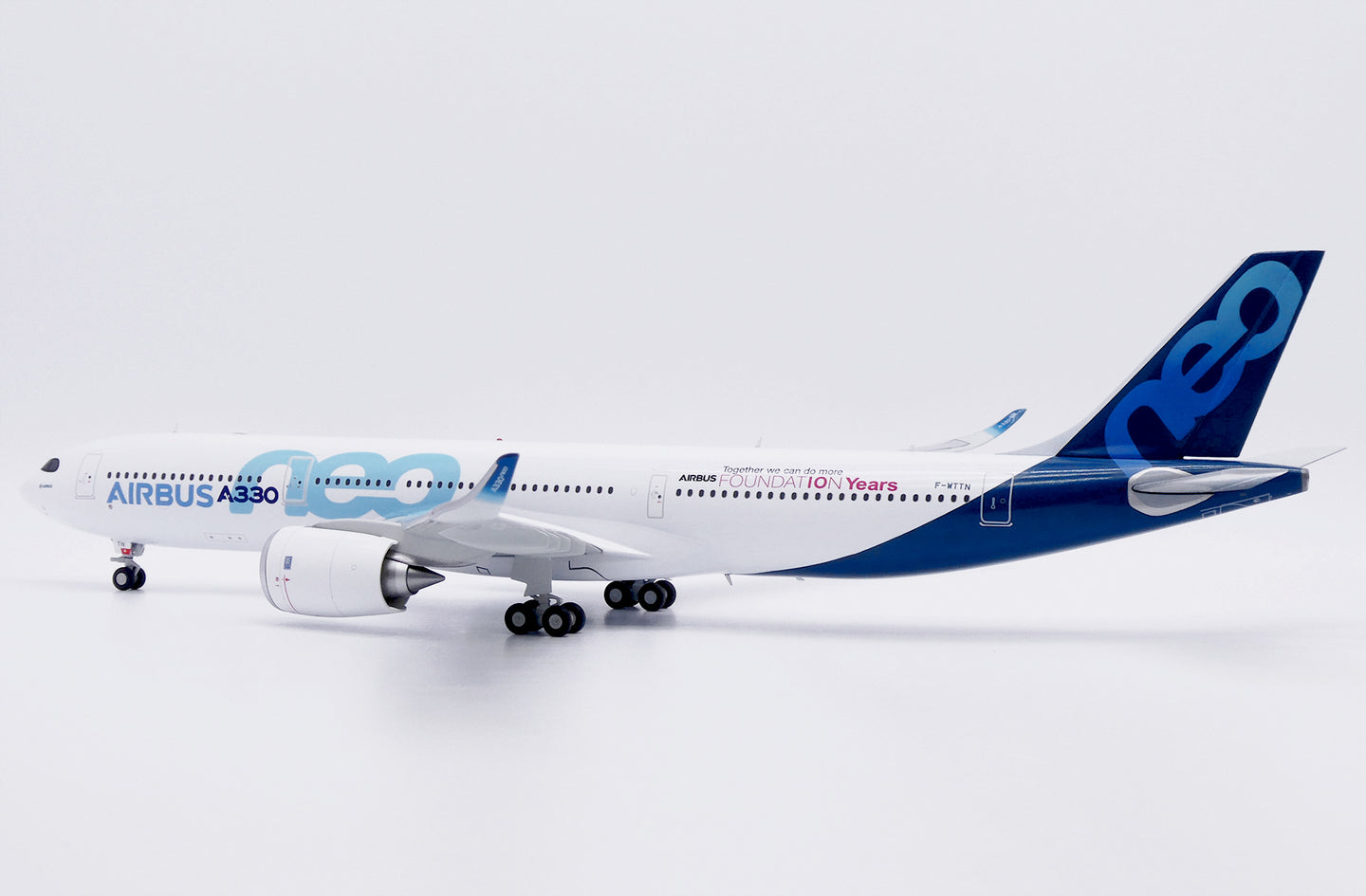 JC WINGS A330-900NEO AIRBUS HOUSE COLOUR "FOUNDAT10N YEARS" REG: F-WTTN