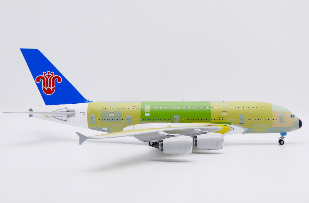 JC WINGS A380 CHINA SOUTHERN AIRLINES "BARE METAL" REG: F-WWSF