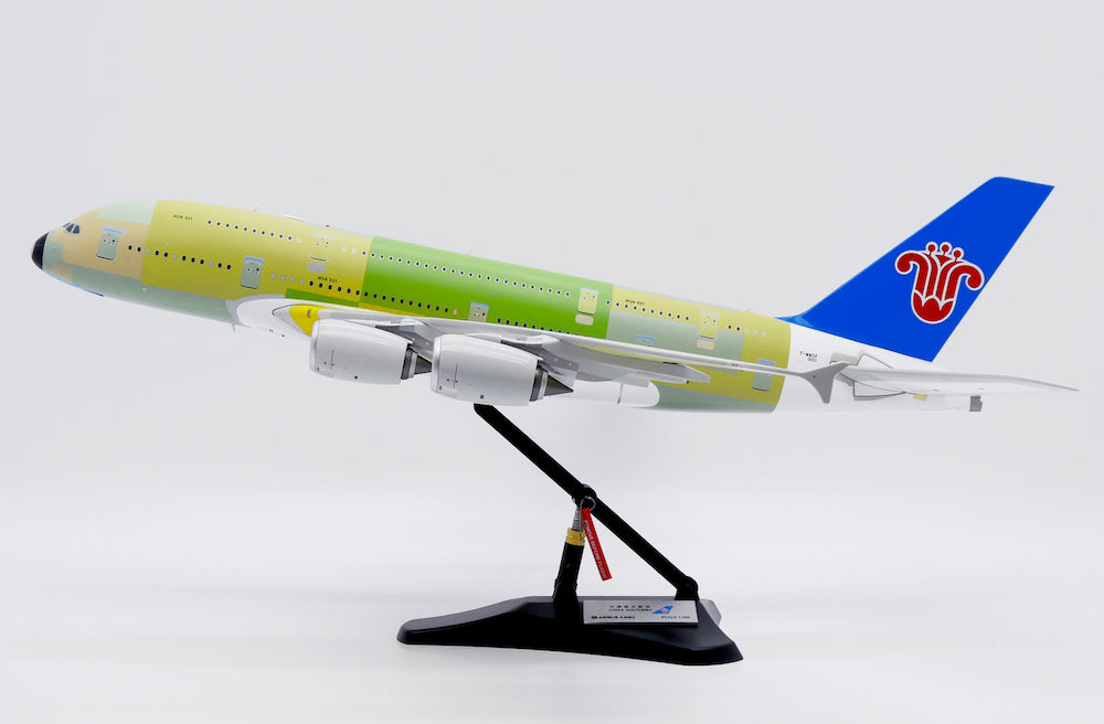 JC WINGS A380 CHINA SOUTHERN AIRLINES "BARE METAL" REG: F-WWSF