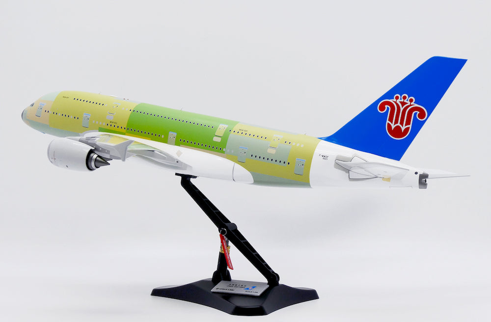 JC WINGS A380 CHINA SOUTHERN AIRLINES "BARE METAL" REG: F-WWSF