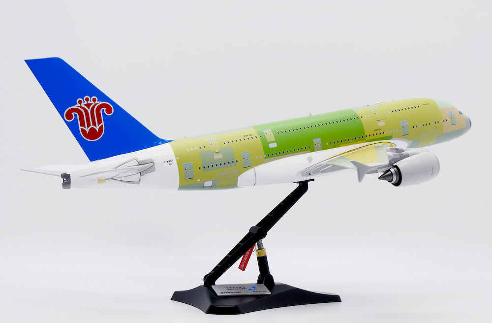 JC WINGS A380 CHINA SOUTHERN AIRLINES "BARE METAL" REG: F-WWSF