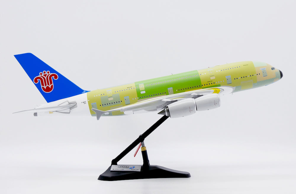 JC WINGS A380 CHINA SOUTHERN AIRLINES "BARE METAL" REG: F-WWSF