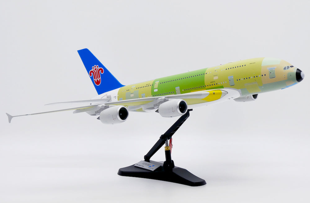 JC WINGS A380 CHINA SOUTHERN AIRLINES "BARE METAL" REG: F-WWSF