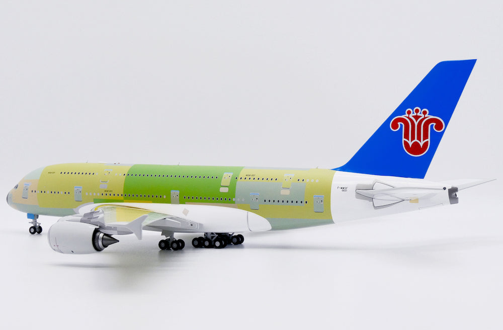JC WINGS A380 CHINA SOUTHERN AIRLINES "BARE METAL" REG: F-WWSF
