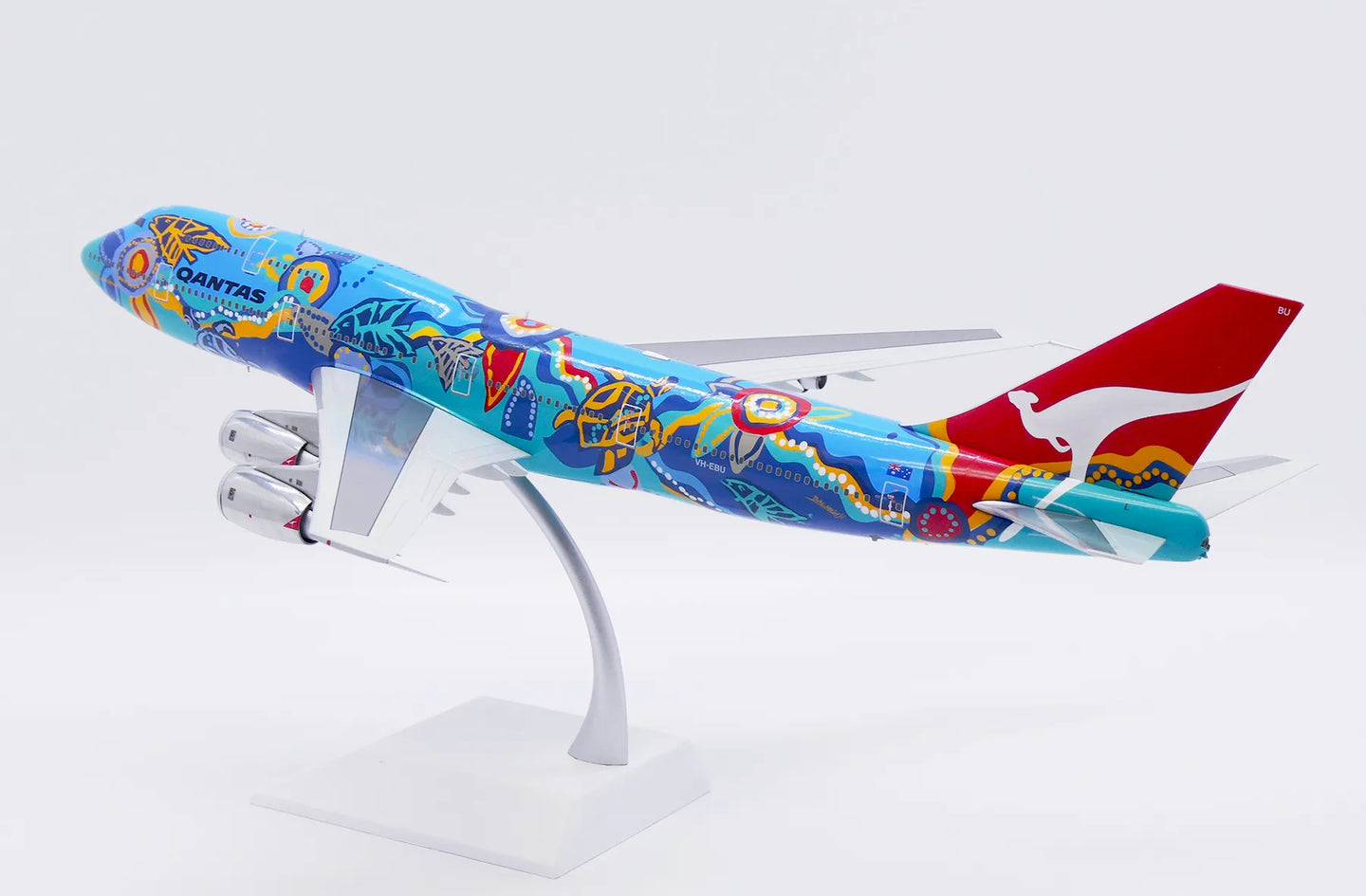 JC WINGS B747-300 QANTAS "NALANJI DREAMING" REG: VH-EBU