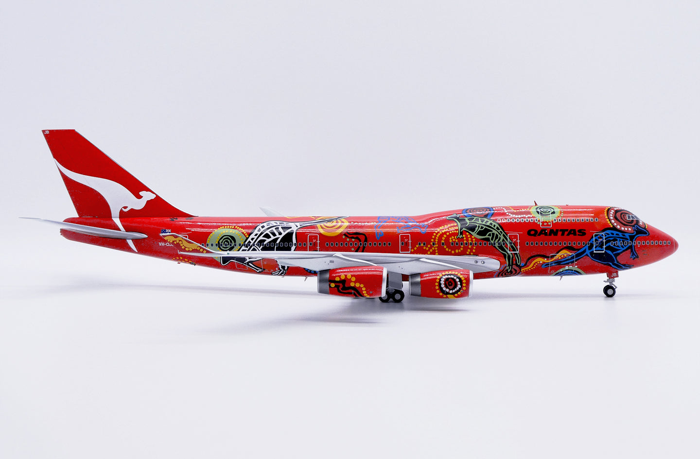 JCWINGS B747-400 QANTAS "WUNALA DREAMING LIVERY" REG: VH-OJB