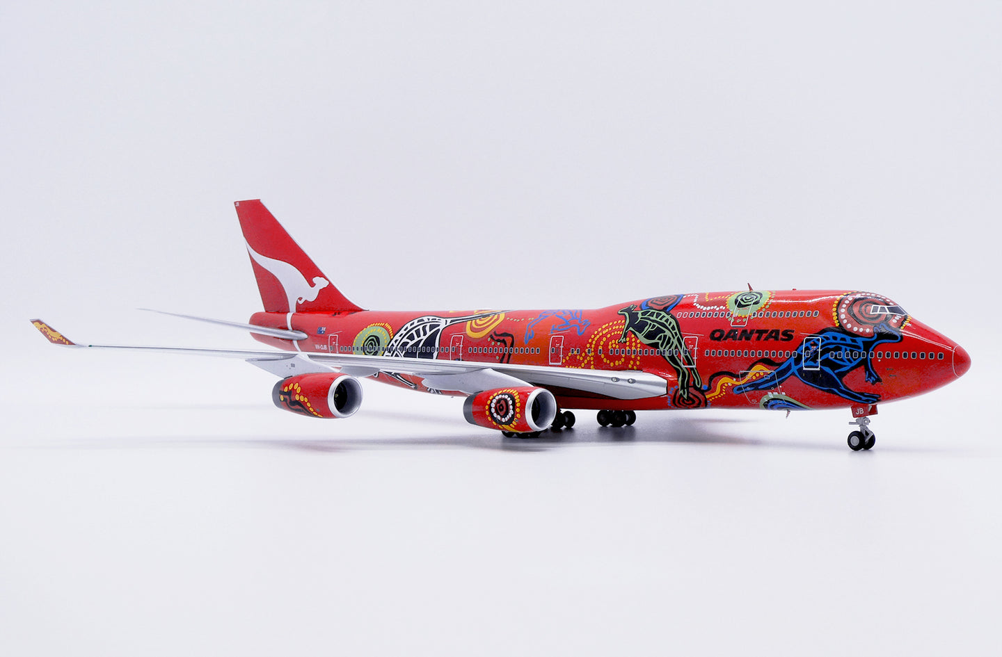 JCWINGS B747-400 QANTAS "WUNALA DREAMING LIVERY" REG: VH-OJB
