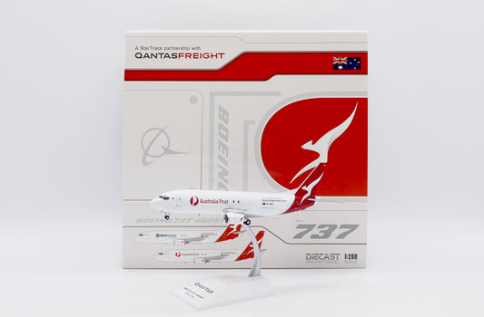 JC WINGS B737-400(SF) QANTAS FREIGHT "AUSTRALIA POST" REG: VH-XNH