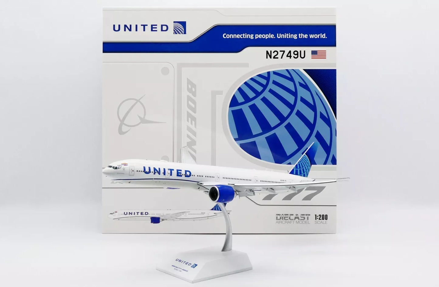 JC WINGS B777-300ER UNITED AIRLINES "SYDNEY WORLD PRIDE" REG: N2749U
