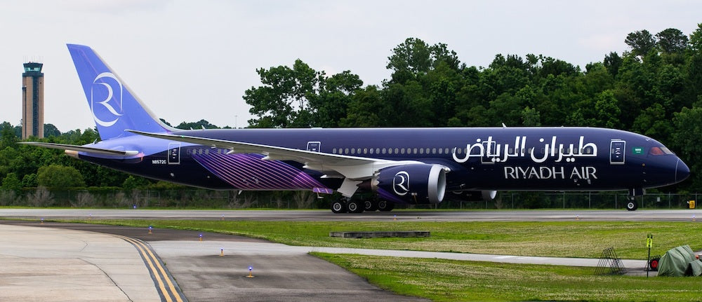 JC WINGS B787-9 RIYADH AIR DREAMLINER FLAP DOWN REG: TBA