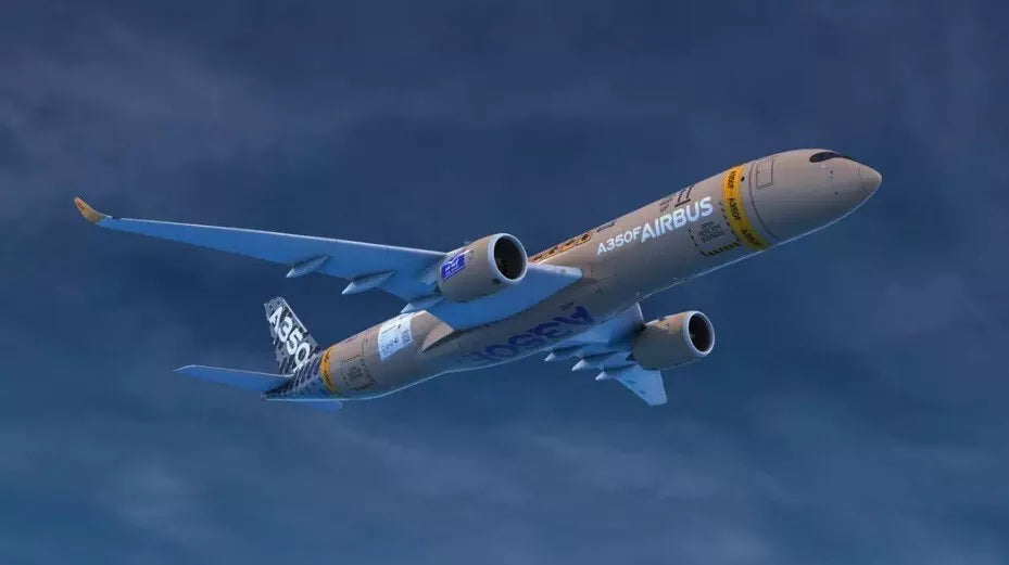 JC WINGS A350F INDUSTRIE LAUNCH LIVERY FLAP DOWN REG: TBA