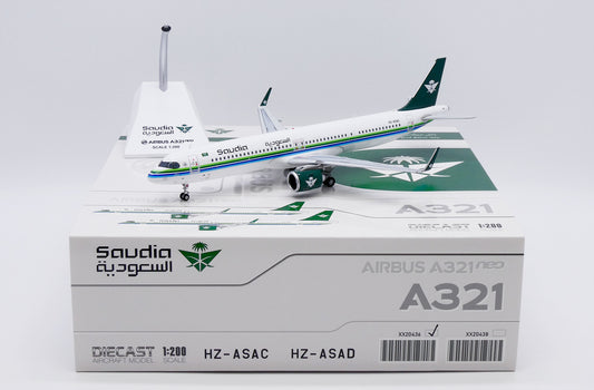 JC WINGS A321NEO SAUDI ARABIAN AIRLINES "RETRO" REG: HZ-ASAC