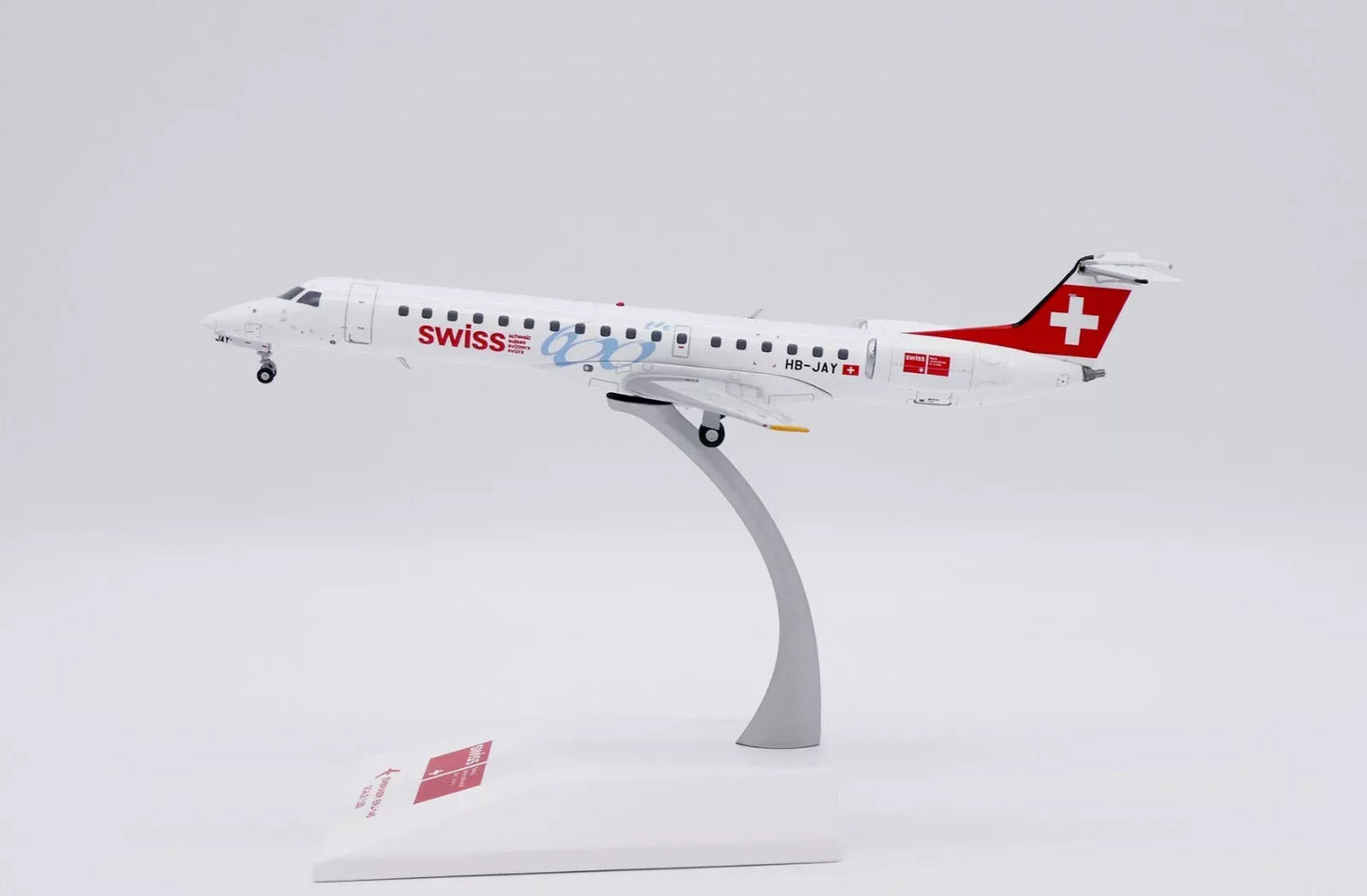 JC WINGS ERJ-145 SWISS "600TH" REG: HB-JAY