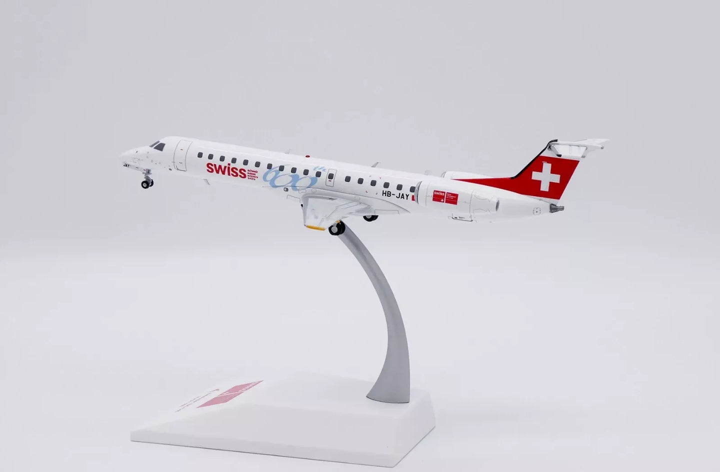 JC WINGS ERJ-145 SWISS "600TH" REG: HB-JAY