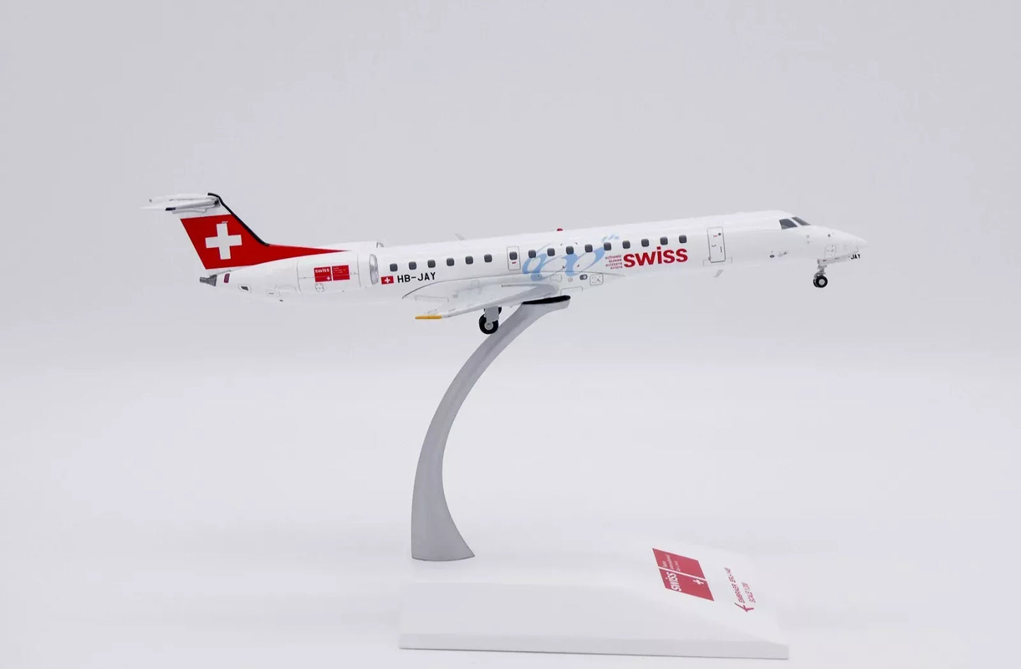 JC WINGS ERJ-145 SWISS "600TH" REG: HB-JAY