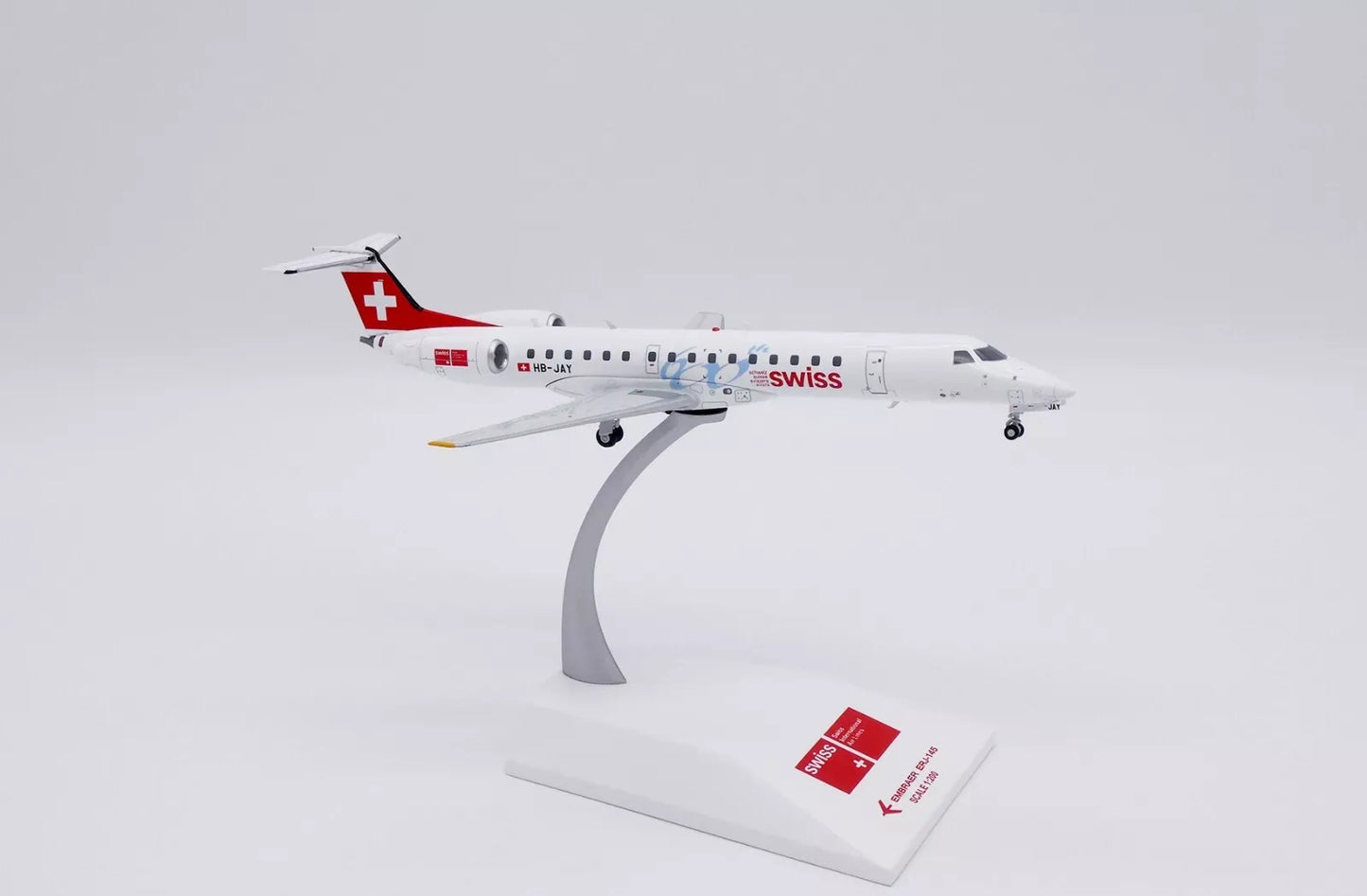 JC WINGS ERJ-145 SWISS "600TH" REG: HB-JAY