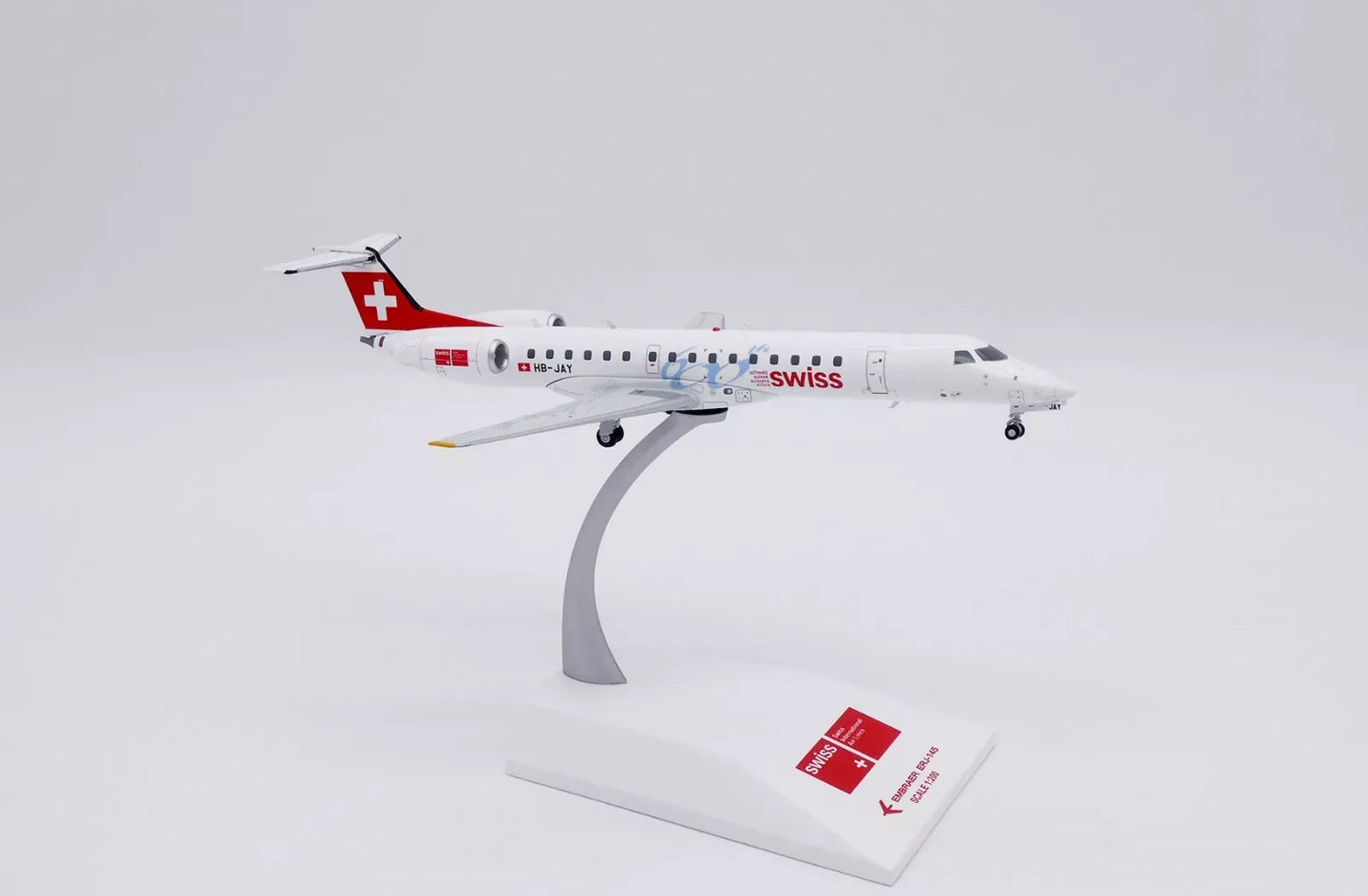 JC WINGS ERJ-145 SWISS "600TH" REG: HB-JAY
