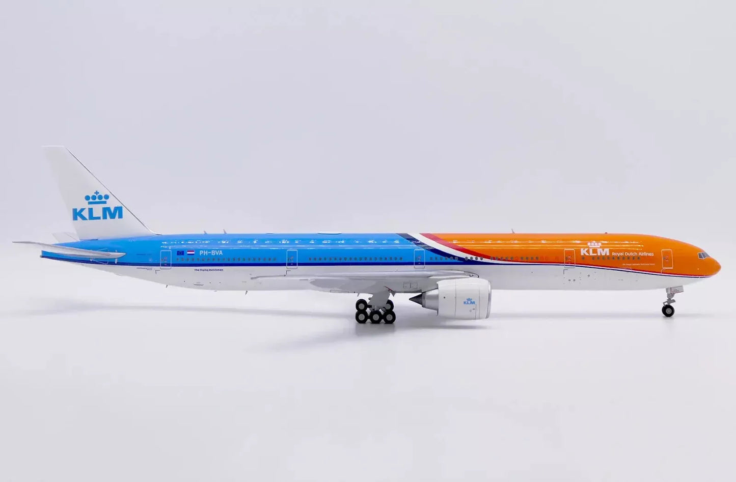 JC WINGS B777-300ER KLM ROYAL DUTCH AIRLINES ORANGE PRIDE REG: PH-BVA