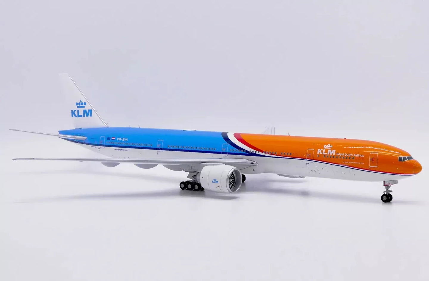 JC WINGS B777-300ER KLM ROYAL DUTCH AIRLINES ORANGE PRIDE REG: PH-BVA