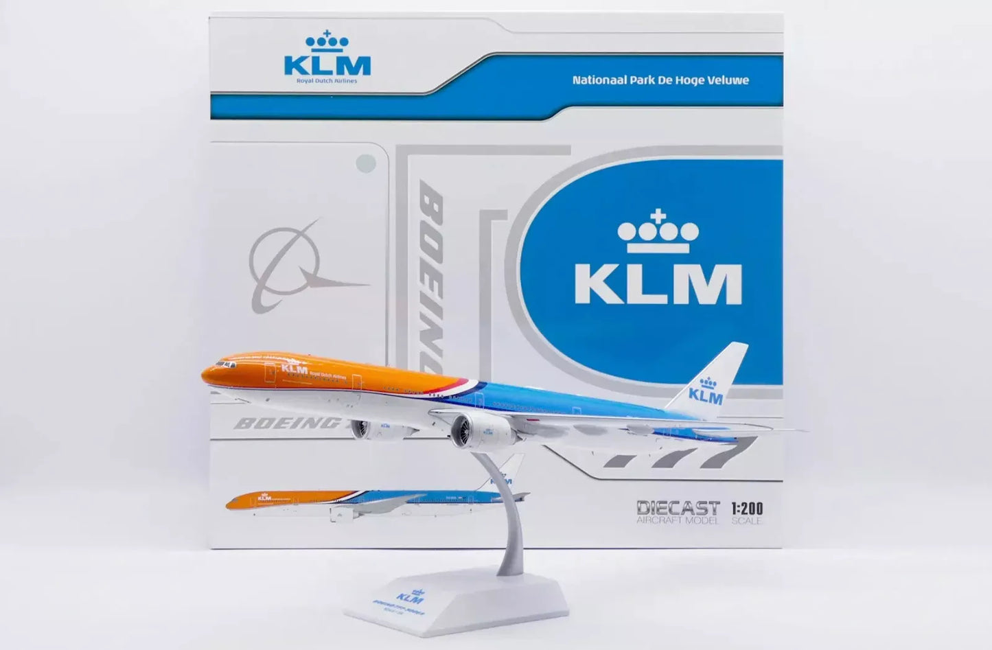 JC WINGS B777-300ER KLM ROYAL DUTCH AIRLINES ORANGE PRIDE REG: PH-BVA