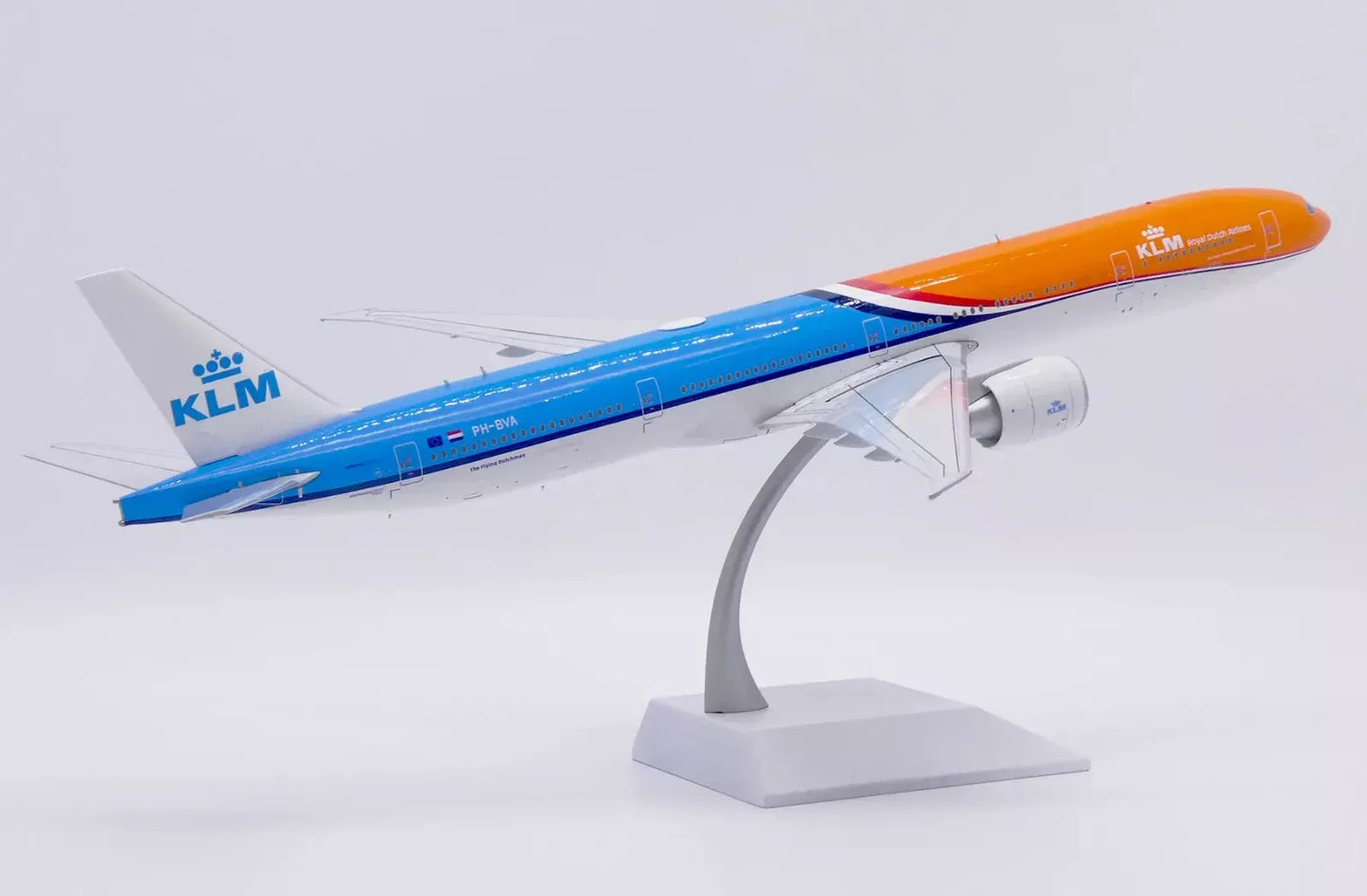 JC WINGS B777-300ER KLM ROYAL DUTCH AIRLINES ORANGE PRIDE REG: PH-BVA