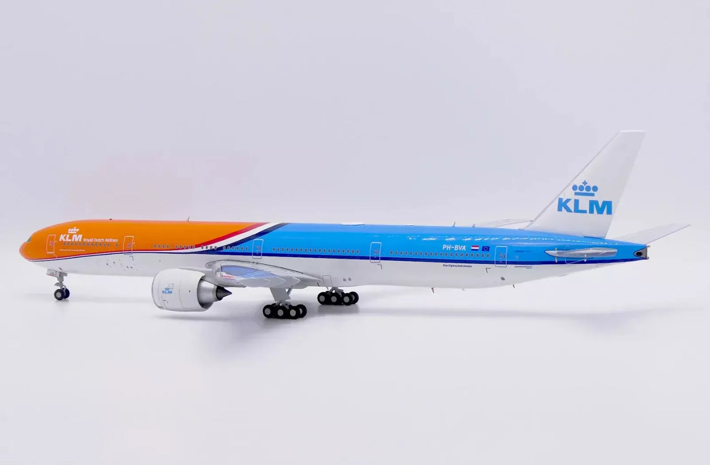 JC WINGS B777-300ER KLM ROYAL DUTCH AIRLINES ORANGE PRIDE REG: PH-BVA