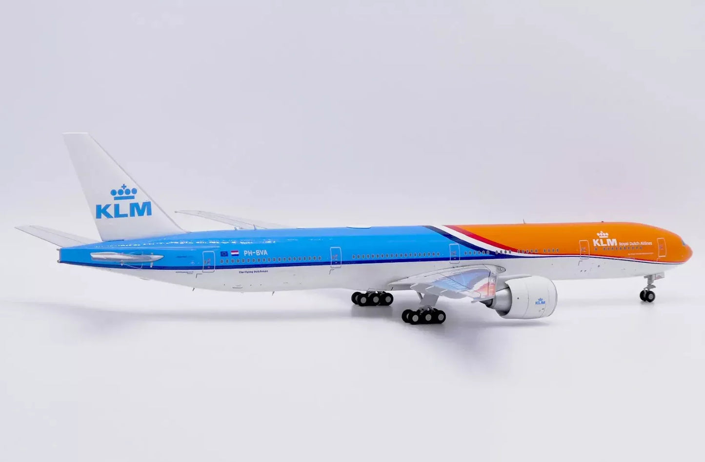 JC WINGS B777-300ER KLM ROYAL DUTCH AIRLINES ORANGE PRIDE REG: PH-BVA