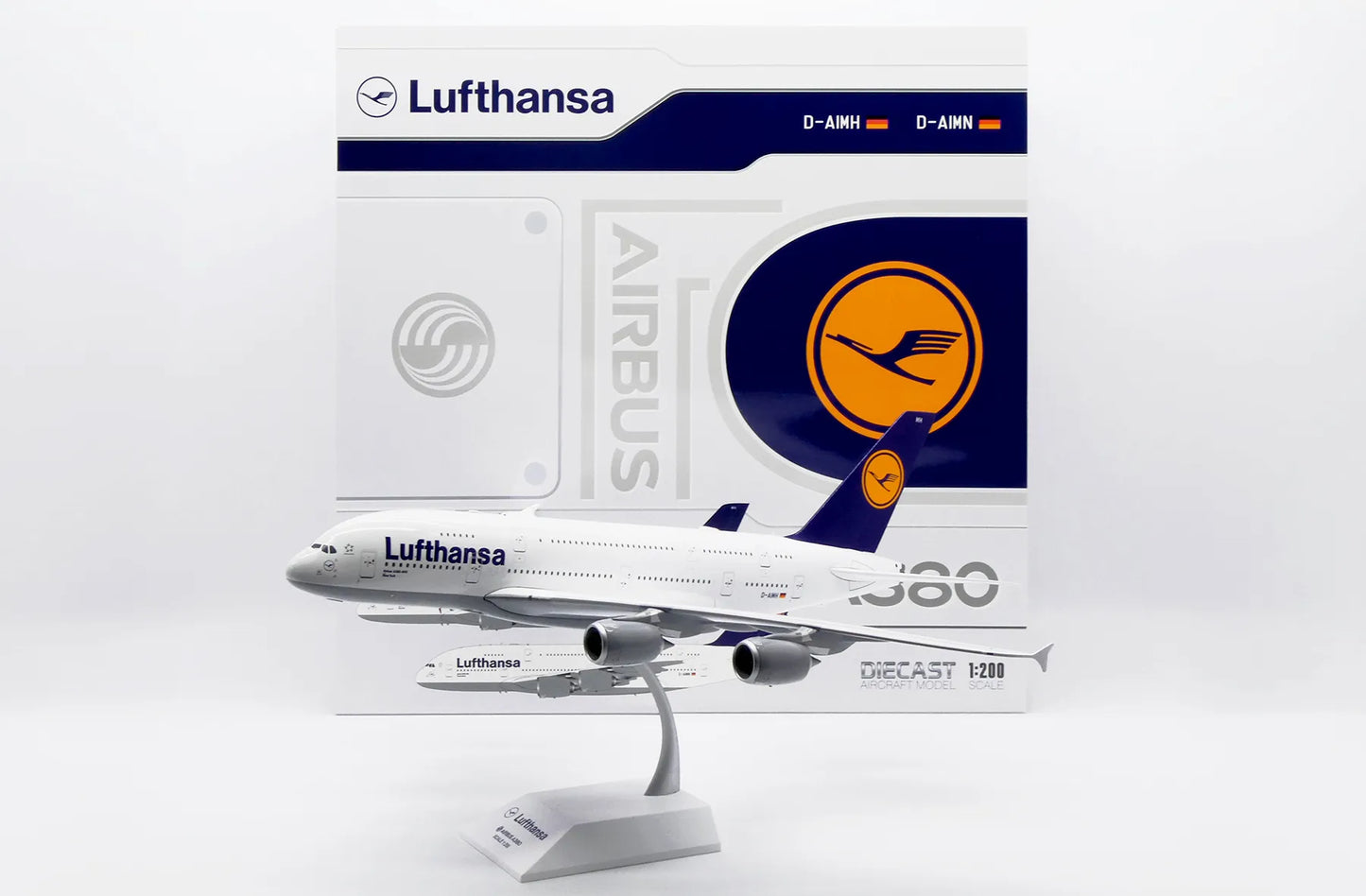 JC WINGS A380 LUFTHANSA "OLD COLOURS" REG: D-AIMH