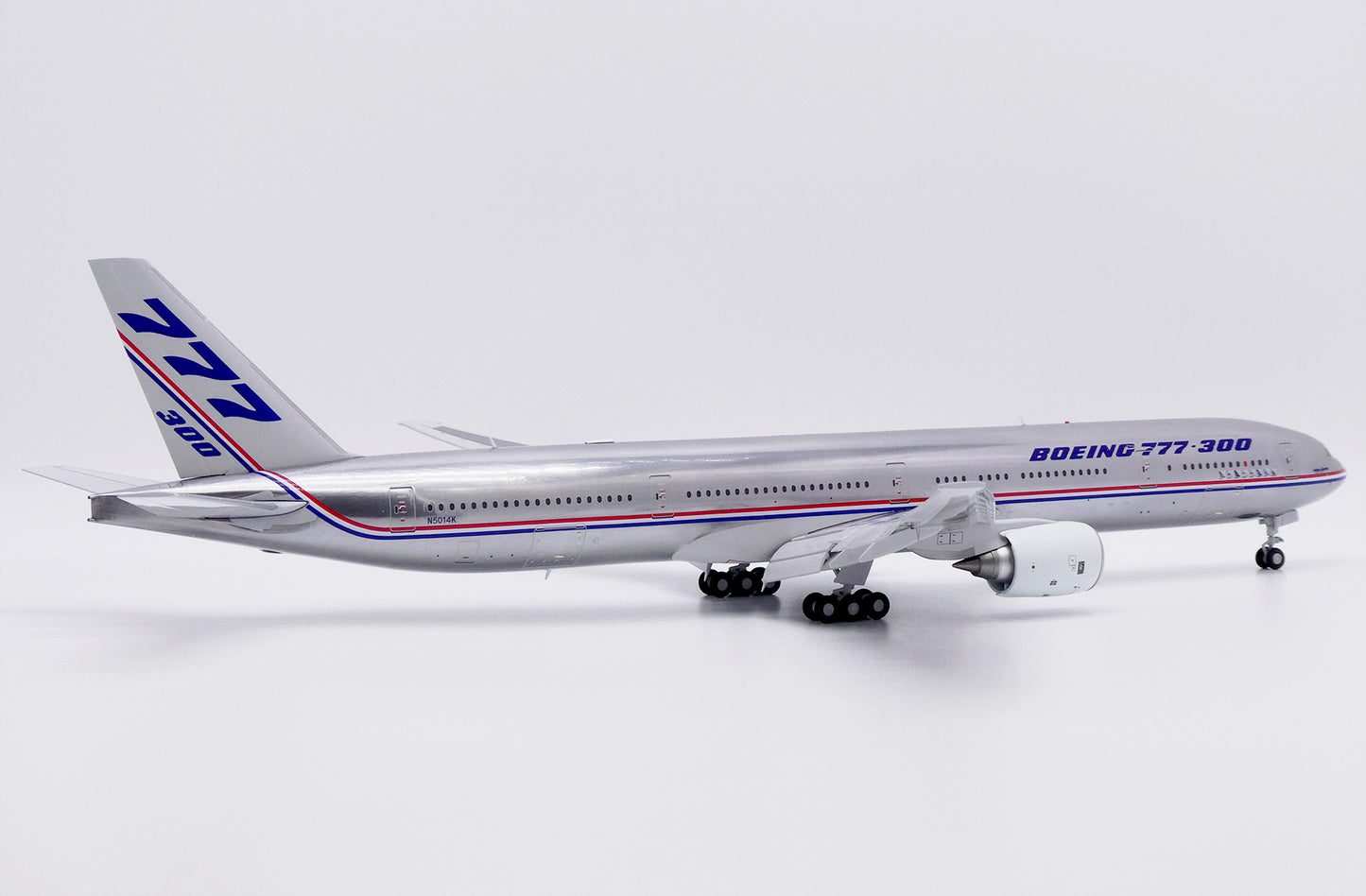 JC WINGS B777-300 HOUSE COLOUR "WORKING TOGETHER" (FLAPS DOWN) (POLISHED) REG: N5014K