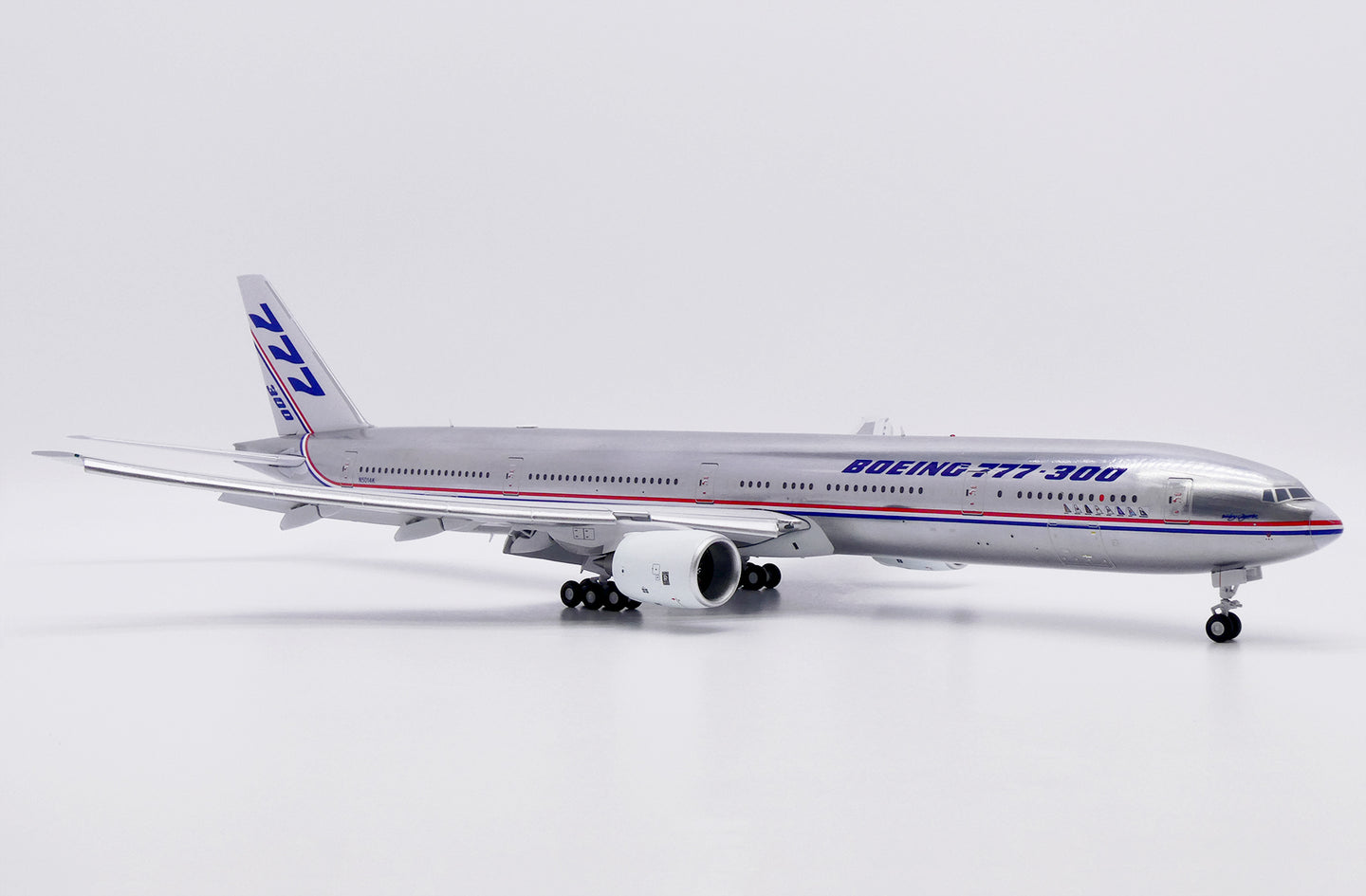 JC WINGS B777-300 HOUSE COLOUR "WORKING TOGETHER" (FLAPS DOWN) (POLISHED) REG: N5014K