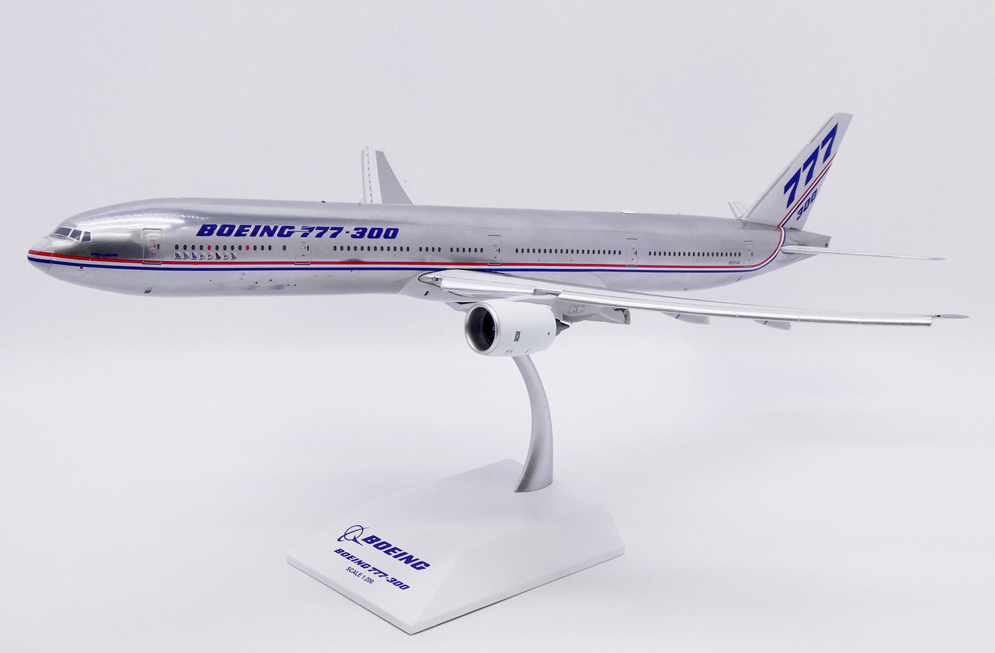 JC WINGS B777-300 HOUSE COLOUR "WORKING TOGETHER" (FLAPS DOWN) (POLISHED) REG: N5014K