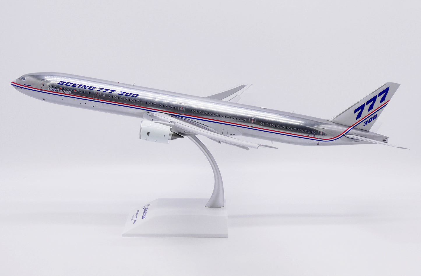 JC WINGS B777-300 HOUSE COLOUR "WORKING TOGETHER" (FLAPS DOWN) (POLISHED) REG: N5014K