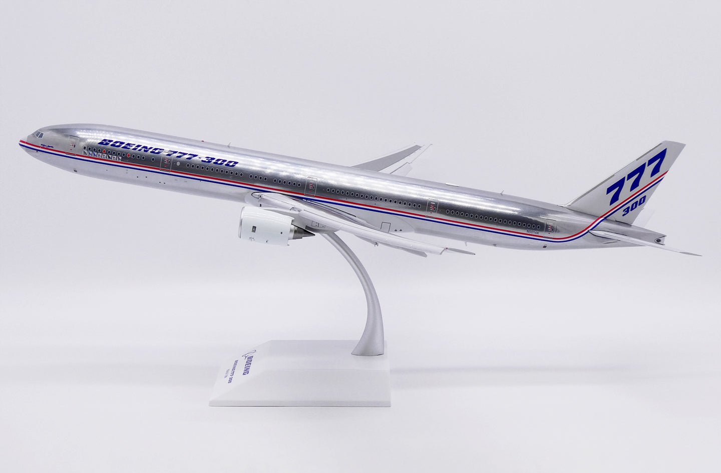 JC WINGS B777-300 HOUSE COLOUR "WORKING TOGETHER" (FLAPS DOWN) (POLISHED) REG: N5014K